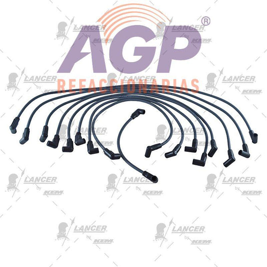 CABLES PARA BUJIAS  G.M. 8 CIL. GMC TRUCK JIMMY