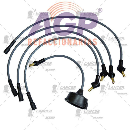 CABLES PARA BUJIAS  G.M. 4 CIL. LUVCAMIONETA1976-1982.