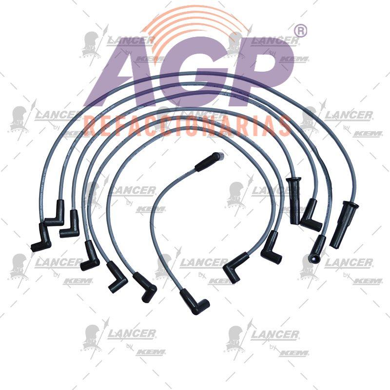 CABLES PARA BUJIAS  G.M. 6 CIL. ASTRO 4.3LTS.ENC.ELECTRONICO 1992-1995