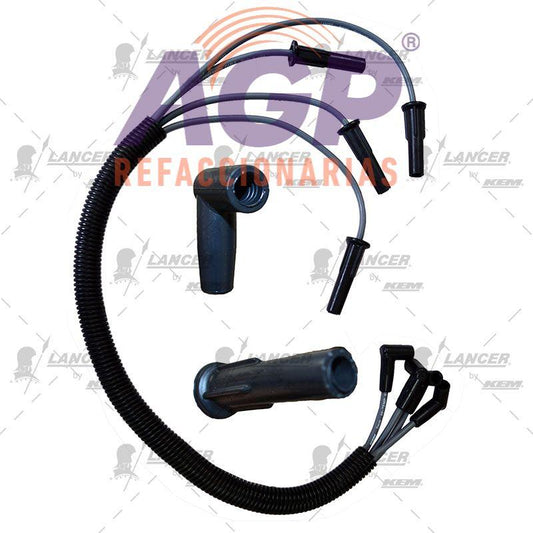 CABLES PARA BUJIAS  G.M. 4 CIL. 2.2 LITROS PICK UP CHEVROLET S-10 1995-2003