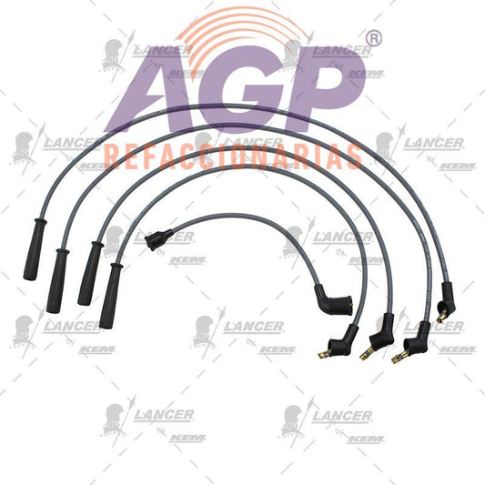 CABLES PARA BUJIAS  CHEVROLET S10 BLAZER IMP. 1.9 LTS. 4 CIL. 83-84