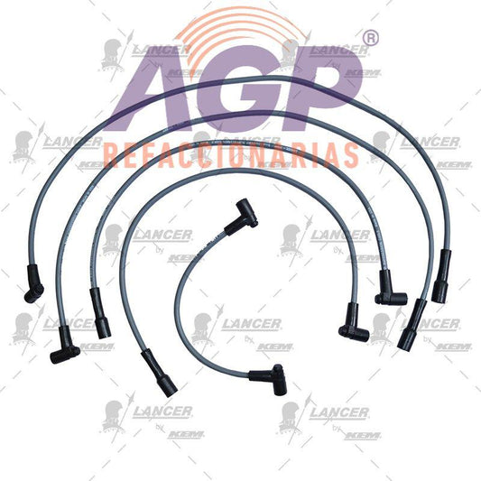 CABLES PARA BUJIAS  JEEP 4 CIL. JEEP 151 L4 1980-1983G.M. 4 CIL. BUICKSKYLAR