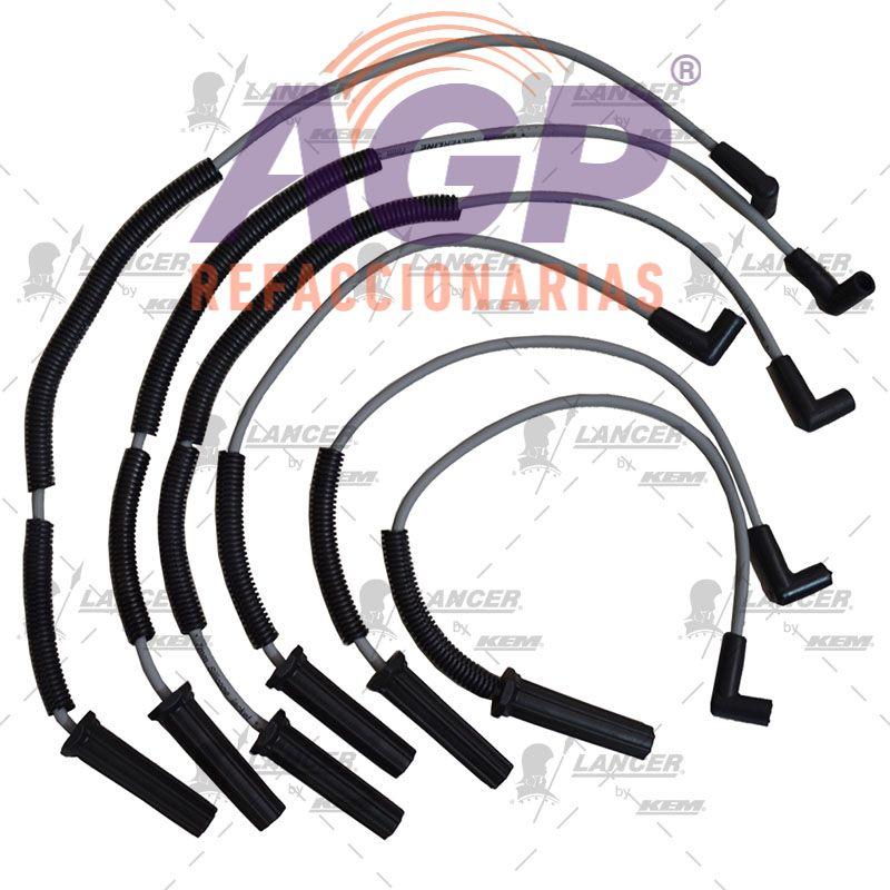 CABLES PARA BUJIAS  G.M. 6 CIL. 3.1 LTS. MALIBU 1997-2001