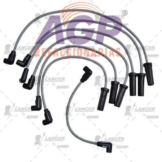 CABLES PARA BUJIAS  G.M. 6 CIL. 2.8 LTS. PICK UP S-10 1991-1993