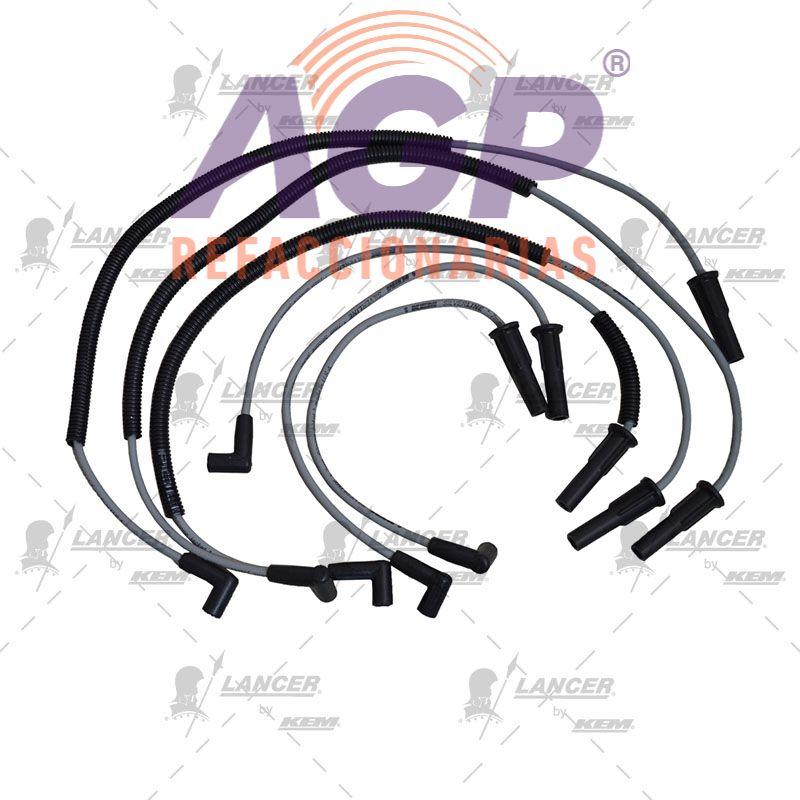 CABLES PARA BUJIAS  G.M. 6 CIL. 3.8 LTS. BUICK REGAL