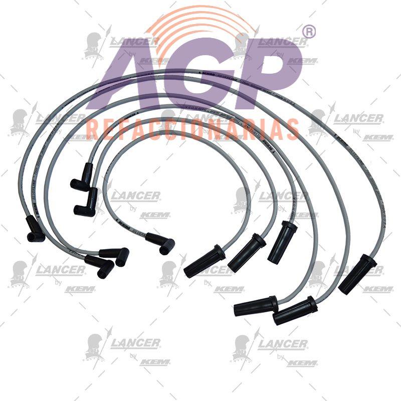CABLES PARA BUJIAS  G.M. 6 CIL. CENTURY3.3L.(1992)
