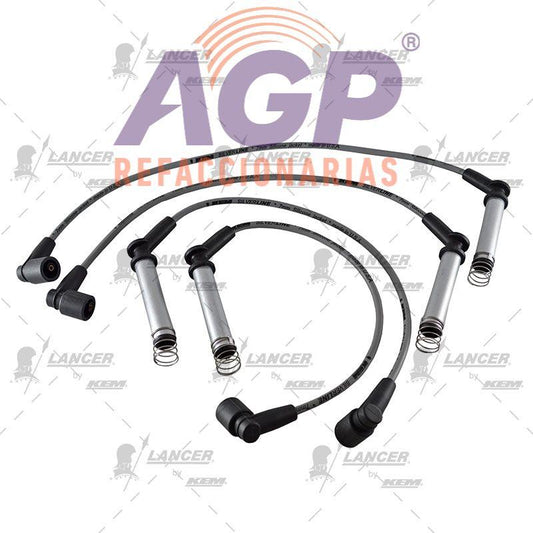 CABLES PARA BUJIAS  G.M. 4 CIL. 2.0 LTS. ASTRA 2004-2006