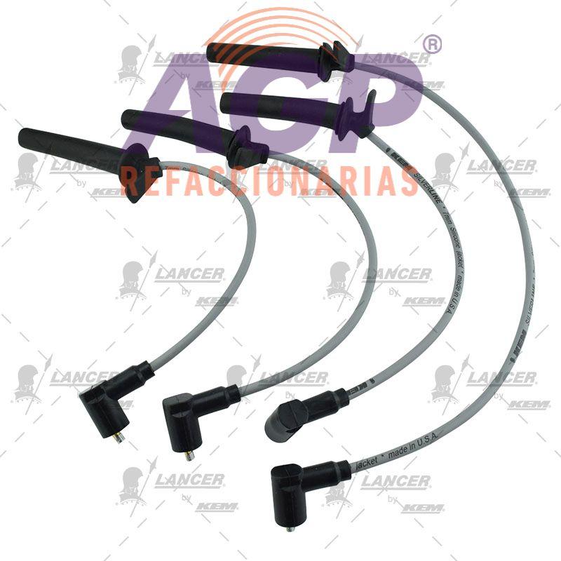 CABLES PARA BUJIAS  RENAULT CLIO SPORT 2.0 LTS. 4 CIL. 02-04.