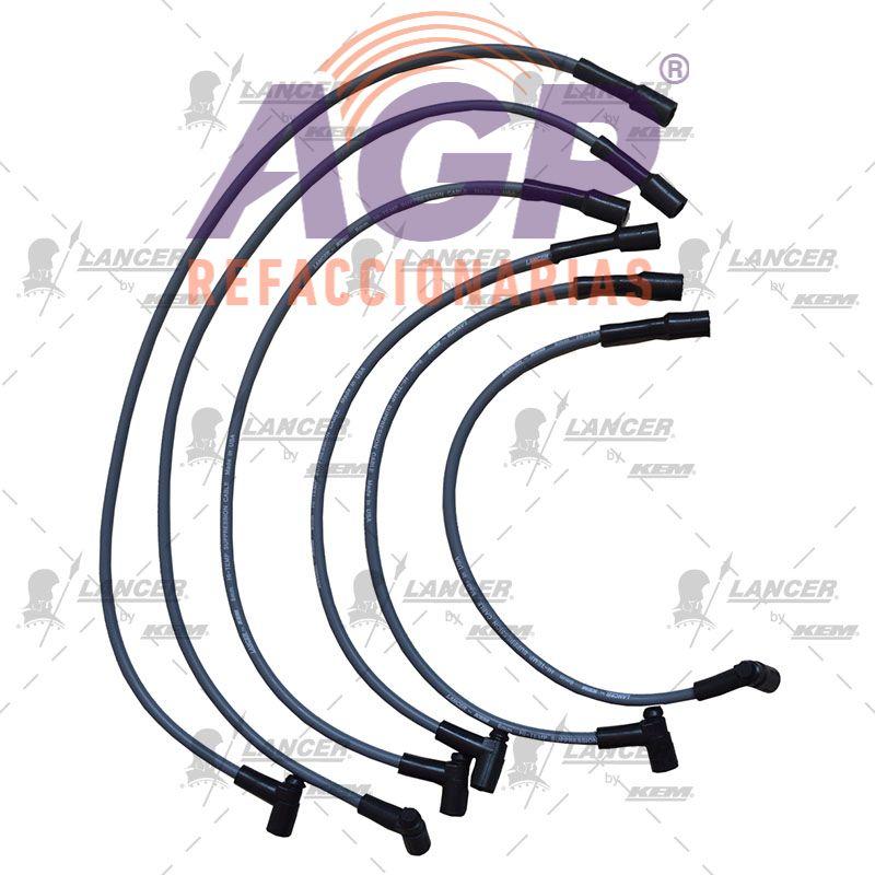 CABLES PARA BUJIAS  G.M. 6 CIL. 2.8 LTS. CARBURADOS CELEBRITY