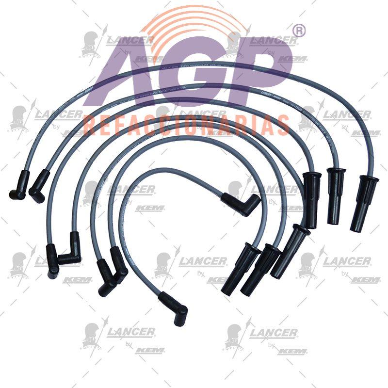 CABLES PARA BUJIAS  G.M. 6 CIL. CHEVROLET BLAZER
