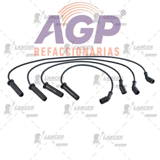 CABLES PARA BUJIAS  G.M. 4 CIL. SUNBIRD2.0L.(92-94)