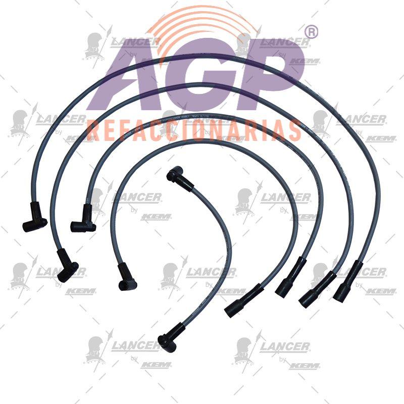 CABLES PARA BUJIAS  G.M. 4 CIL. BUICKCENTURY2.5L.(82-84)