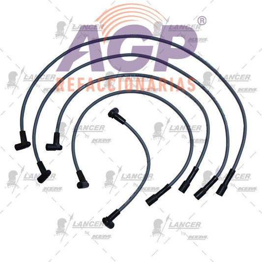 CABLES PARA BUJIAS  G.M. 4 CIL. BUICKCENTURY2.5L.(82-84)