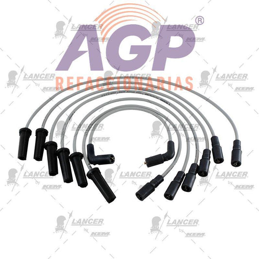 CABLES PARA BUJIAS  CHEVROLET SILVERADO 1500 OHV 4.3 LTS. 6 CIL. 99-01
