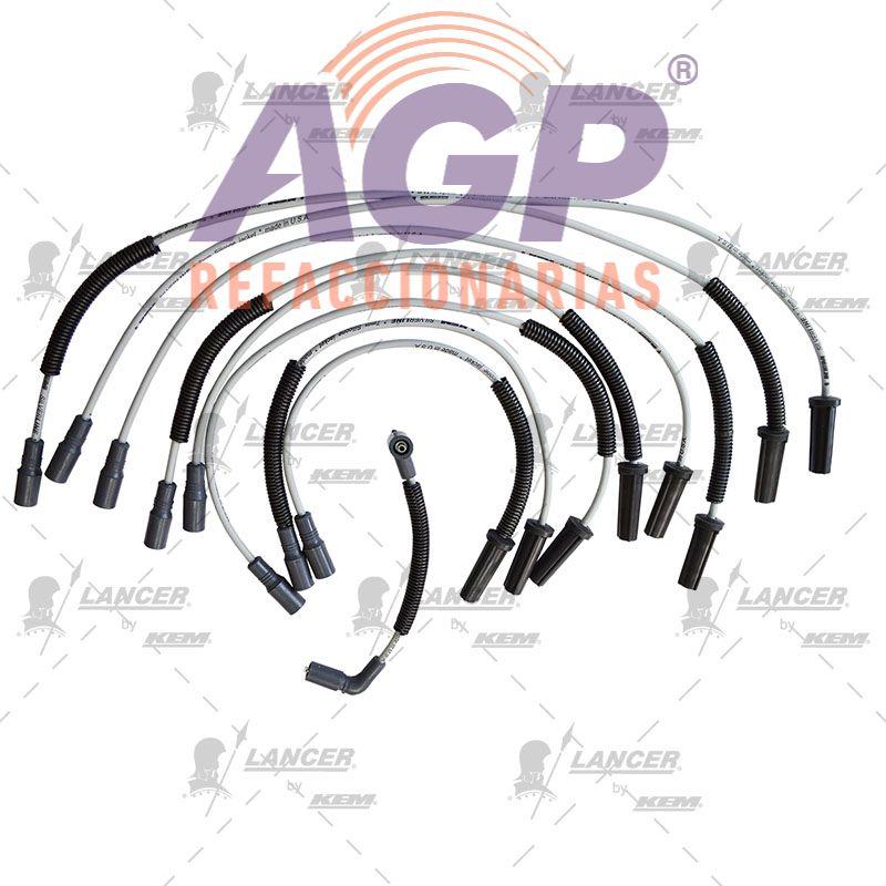 CABLES PARA BUJIAS  G.M. 8 CIL. 7.4 LTS. PICK UP 3500