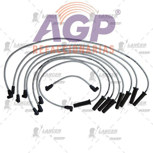 CABLES PARA BUJIAS  G.M. 8 CIL. 7.4 LTS. CAMIONES KODIAK 1991-1998