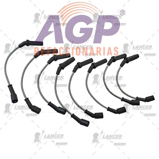 CABLES PARA BUJIAS  G.M. 8 CIL. 4.8L
