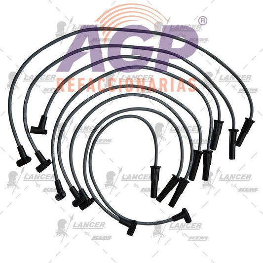 CABLES PARA BUJIAS  G.M. 8 CIL. CHEVROLET CAMIONETAS 366