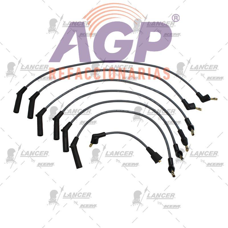 CABLES PARA BUJIAS  MITSUBISHI MONTERO IMP. 3.0 LTS. 6 CIL. 89-94