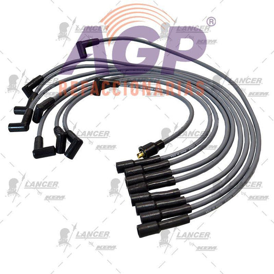 CABLES PARA BUJIAS  FORD 8 CIL. MOTOR400ENC.ELECTRONICO.