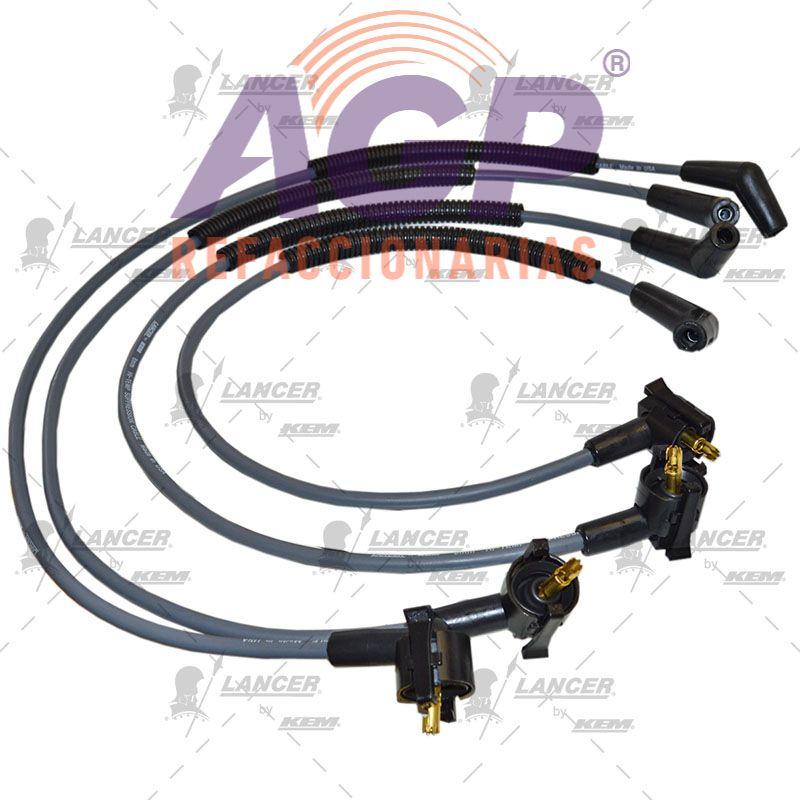 CABLES PARA BUJIAS  FORD 4 CIL. 1.3