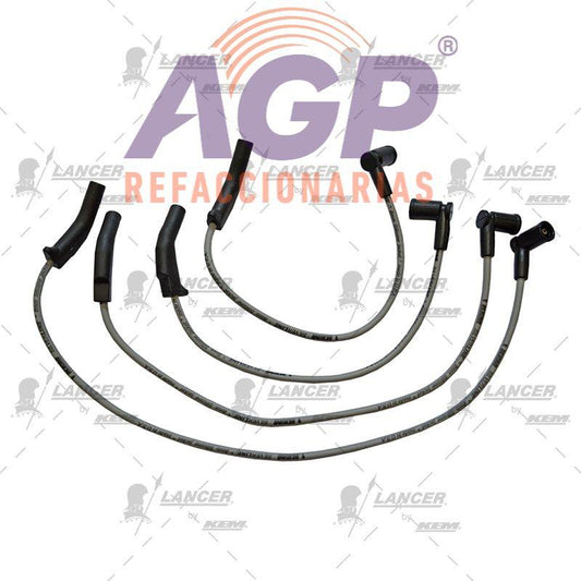 CABLES PARA BUJIAS  FORD 4 CIL. 2.0 LTS. FOCUS SOHC 2000-2004  (NO APLICA EN ZX3)
