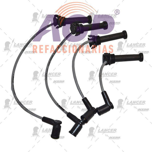 CABLES PARA BUJIAS  FORD 4 CIL. 2.0 LTS. ECOSPORT 2004-2012 / MONDEO 2001-2007