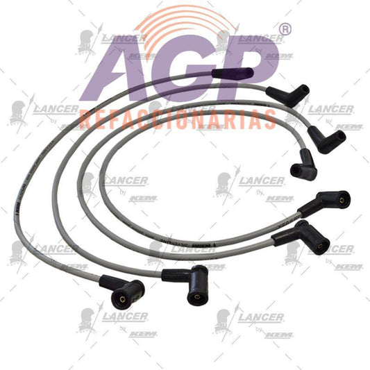 CABLES PARA BUJIAS  FORD 4 CIL. 1.3 LTS. FIESTA 2000-2001