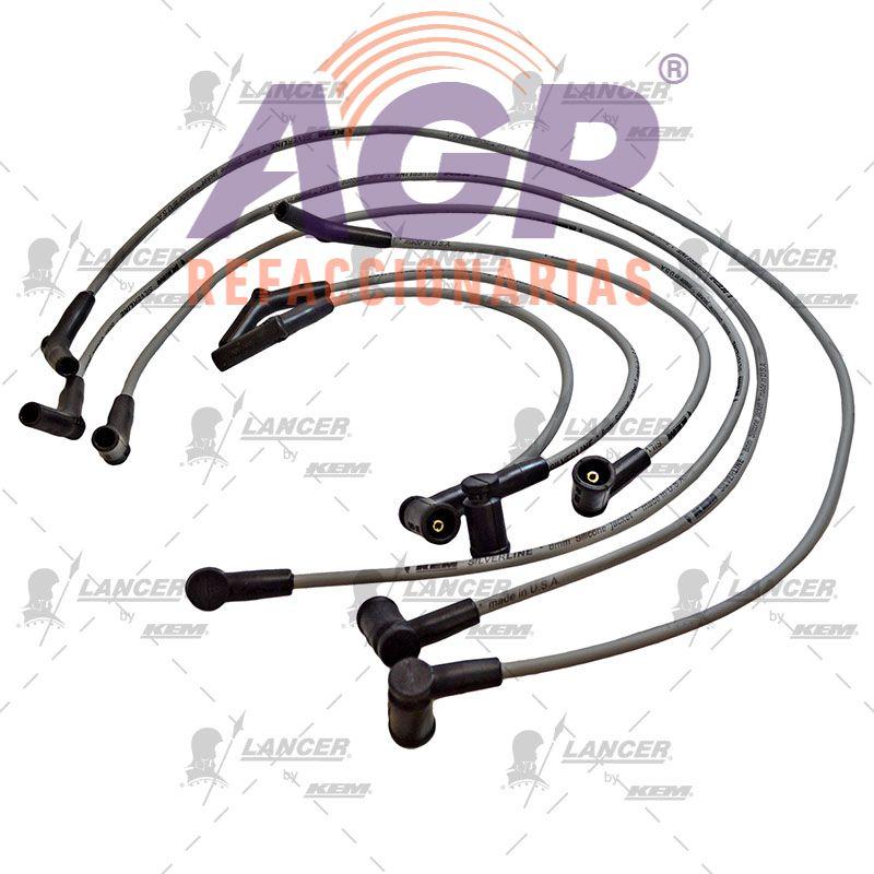 CABLES PARA BUJIAS  FORD 6 CIL. 4.2 LTS. ECONOLINE ENC. ELECTRONICO 2001-2002