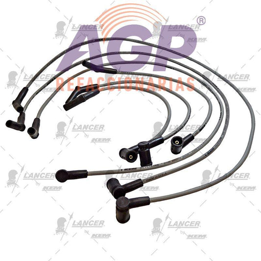 CABLES PARA BUJIAS  FORD 6 CIL. 4.2 LTS. ECONOLINE ENC. ELECTRONICO 2001-2002