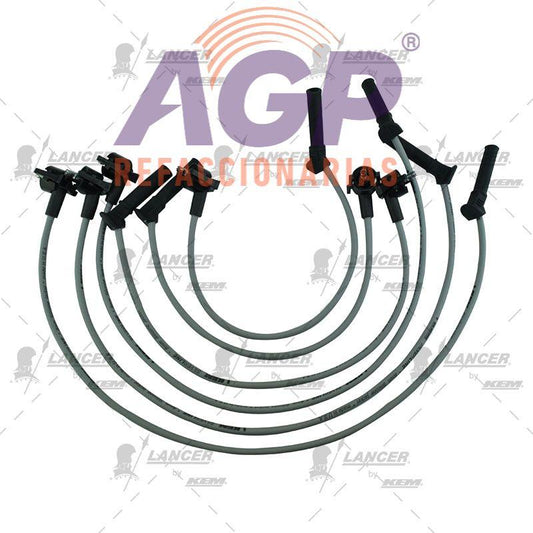 CABLES PARA BUJIAS  FORD 6 CIL. 4.0 LTS. EXPLORER ENC. ELECTRONICO 2001-2002
