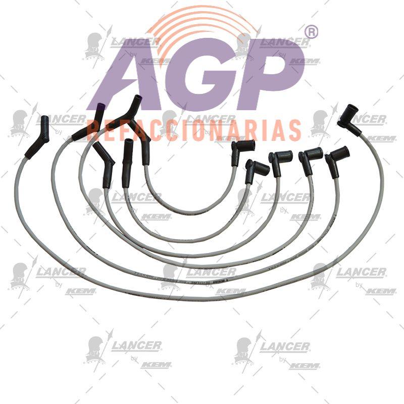 CABLES PARA BUJIAS  FORD 6 CIL. 3.0 LTS.RANGER 2001-2002