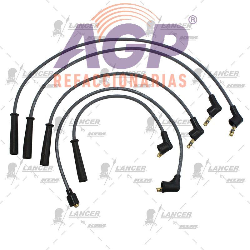 CABLES PARA BUJIAS  MAZDA B2600 IMP. 2.6 LTS. 4 CIL. 90-93
