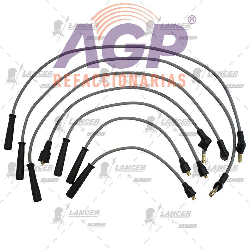 CABLES PARA BUJIAS  MAZDA MPV IMP. 3.0 LTS. 6 CIL. 89-95