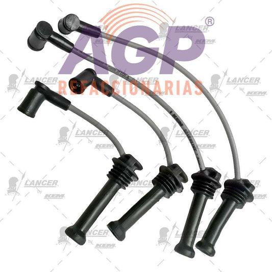 CABLES PARA BUJIAS  FORD FIESTA 1.6 LTS. 4 CIL. 11-16 / VOLVO C30 1.6 LTS. 4 CIL. 2012 /