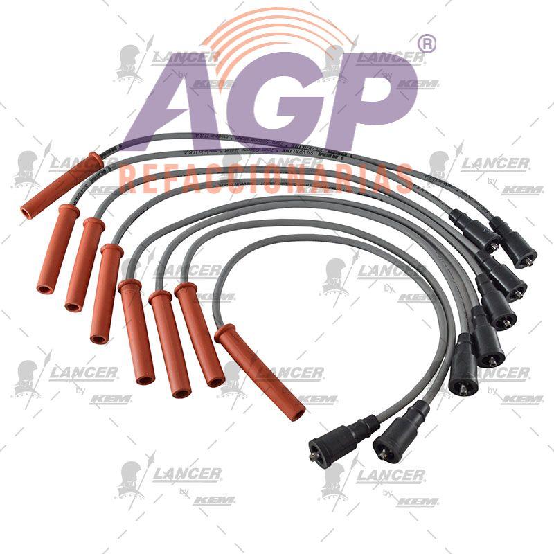 CABLES PARA BUJIAS  JEEP COMMANDER 3.7 LTS. 6 CIL. 09-10 / GRAND CHEROKEE 3.7 LTS. 6 CIL. 09-10 / LIBERTY 3.7 LTS. 6 CIL. 09-12 / RAM 1500 3.7 LTS. 6 CIL. 11-12 / FORD F150 IMP. 6.2 LTS. 8 CIL. 10-1