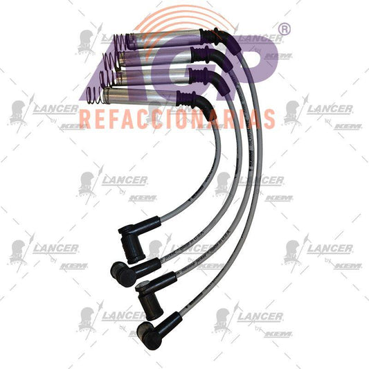 CABLES PARA BUJIAS  FORD COURIER 1.6 LTS. 4 CIL. 05-12 / FIESTA 1.6 LTS. 4 CIL. 05-10 / IKON 1.6 LTS. 4 CIL. 05-07 / KA 1.6 LTS. 4 CIL. 05-08
