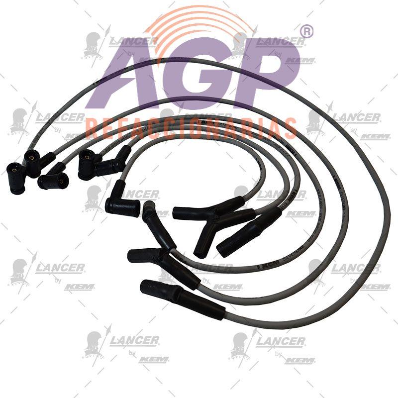 CABLES PARA BUJIAS  FORD RANGER IMP. 3.0 LTS. 6 CIL. 04-08 / MAZDA B3000 IMP. 3.0 LTS. 6 CIL. 02-08