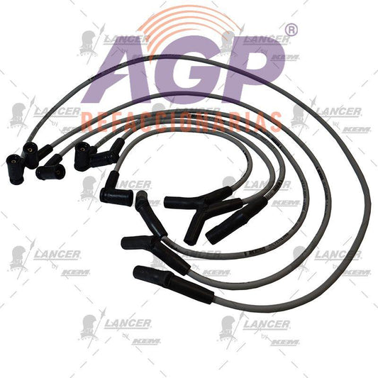 CABLES PARA BUJIAS  FORD RANGER IMP. 3.0 LTS. 6 CIL. 04-08 / MAZDA B3000 IMP. 3.0 LTS. 6 CIL. 02-08