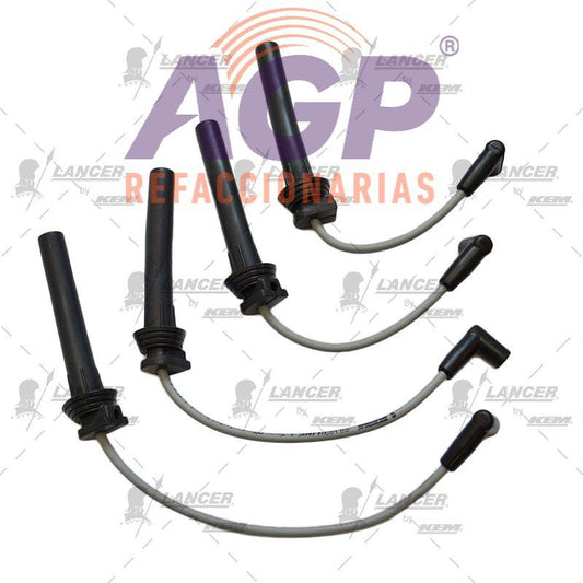 CABLES PARA BUJIAS  BMW 4 CIL. 1.6 LTS.  MINICOOPER 2002-2006