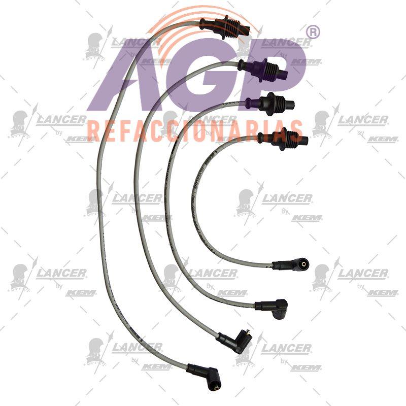 CABLES PARA BUJIAS  PEUGEOT 4 CIL. 306  1.8 LTS. 1999-2002