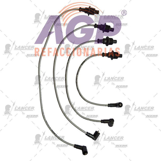 CABLES PARA BUJIAS  PEUGEOT 4 CIL. 306  1.8 LTS. 1999-2002