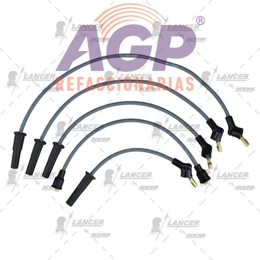 CABLES PARA BUJIAS  MAZDA 4 CIL. MAZDA  626 2.0 LTS. 1983-1987TOYOTA 4 CIL. CAMIONETA