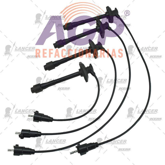 CABLES PARA BUJIAS  TOYOTA IMPORTADOS CAMRY 2.2 LTS. 4 CIL. 97-01