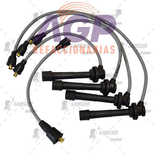 CABLES PARA BUJIAS  GEO 4 CIL. TRACKER 1.6 LTS. 1993-1995SUZUKI 4 CIL. SIDEKICK 1.6 LTS. 1992-1997