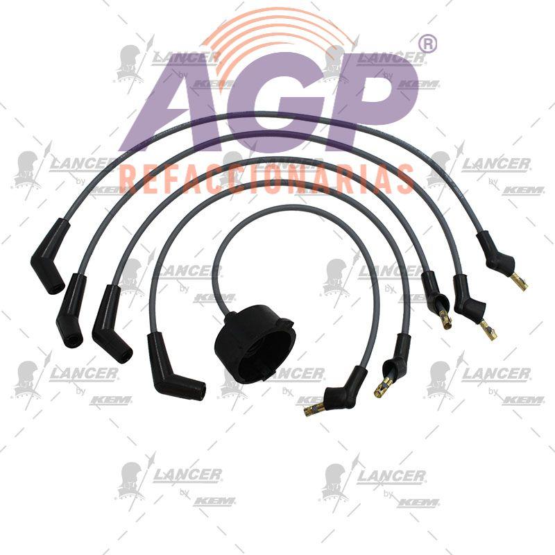 CABLES PARA BUJIAS  HONDA ACCORD IMP. 1.6 LTS. 4 CIL. 76-78