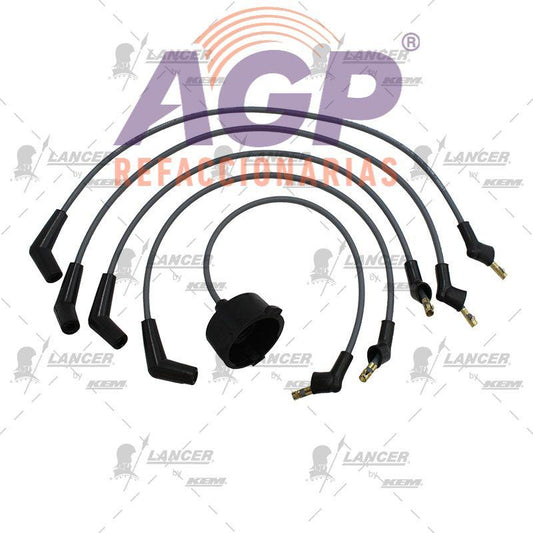 CABLES PARA BUJIAS  HONDA ACCORD IMP. 1.6 LTS. 4 CIL. 76-78