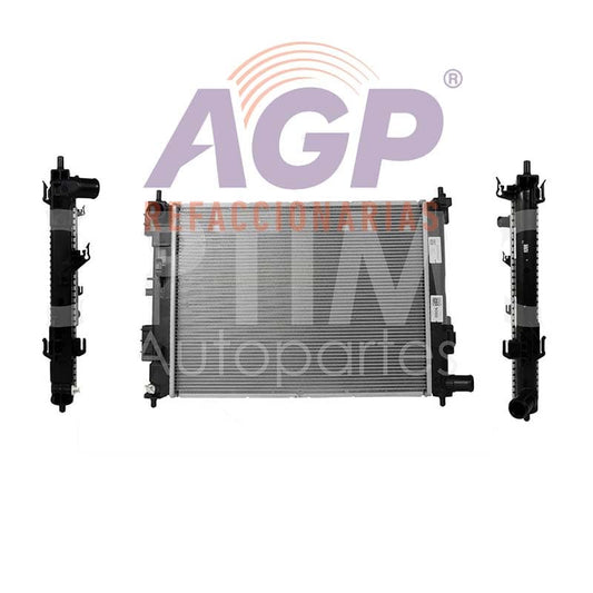 RADIADOR AGUA C/S AIRE STD 520*400*16MM (ACCENT 1.6L 18-22) SEDAN/H-BACK T/SDO RIO 1.6L 2018-2023
