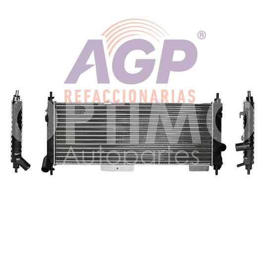 RADIADOR AGUA C/AIRE STD 690*270*32MM (MONZA-SWING 94-12/CHEVY PICK-UP 97-03) T/MECANICO CHEVROLET CHEVY C-1/C-2/C-3 1.4L/1.6L 1994-2012