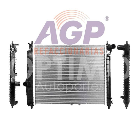 RADIADOR AGUA S/AIRE STD 500*440*16MM (PT G3 06-09) T/SOLDADO CHEVROLET AVEO 1.6L 2007-2009